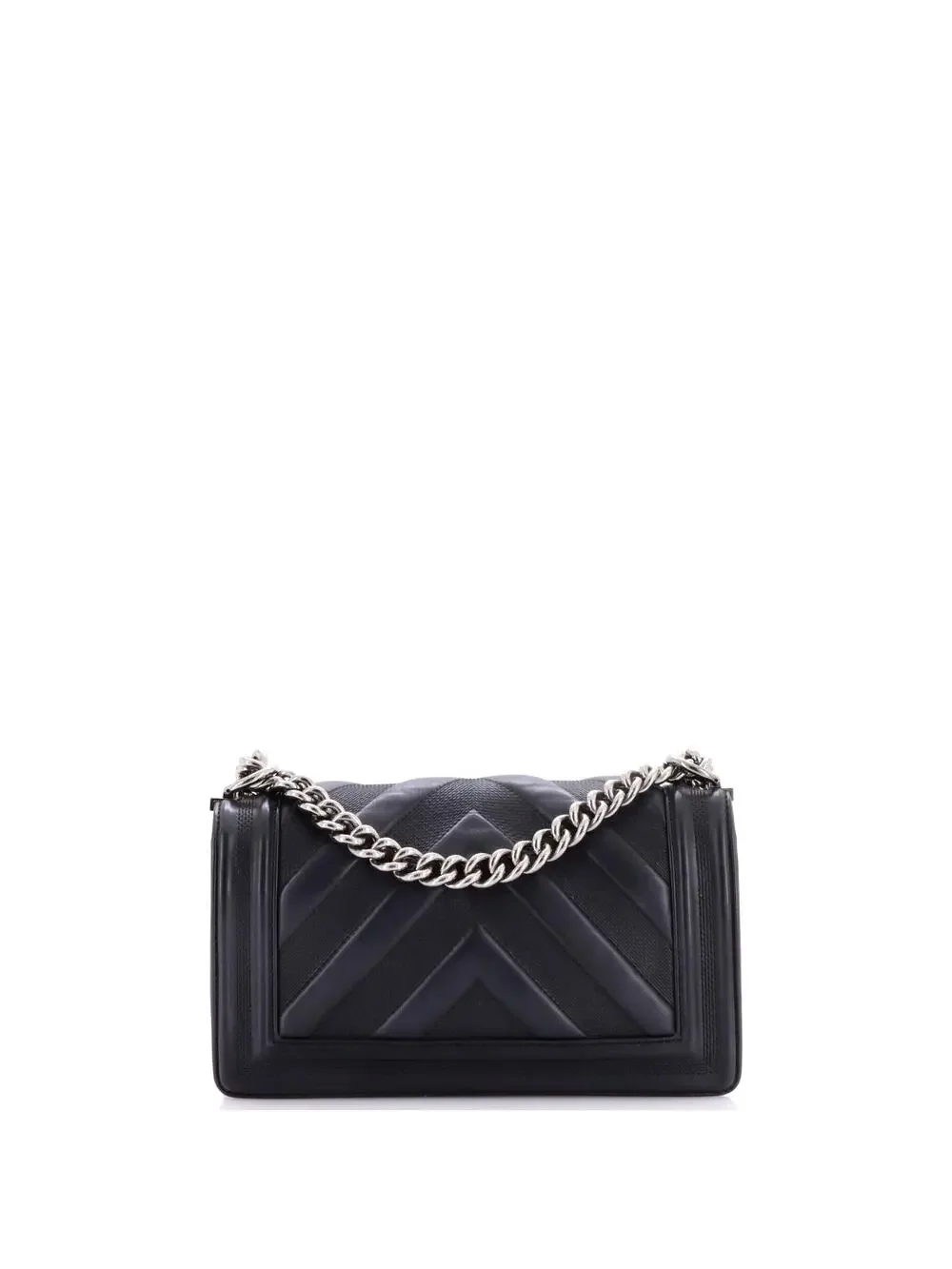 Chanel Boy Flap Bag Perforated Chevron #255371C38B